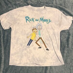 Rick and Morty Vintage Graphic Tee - White
